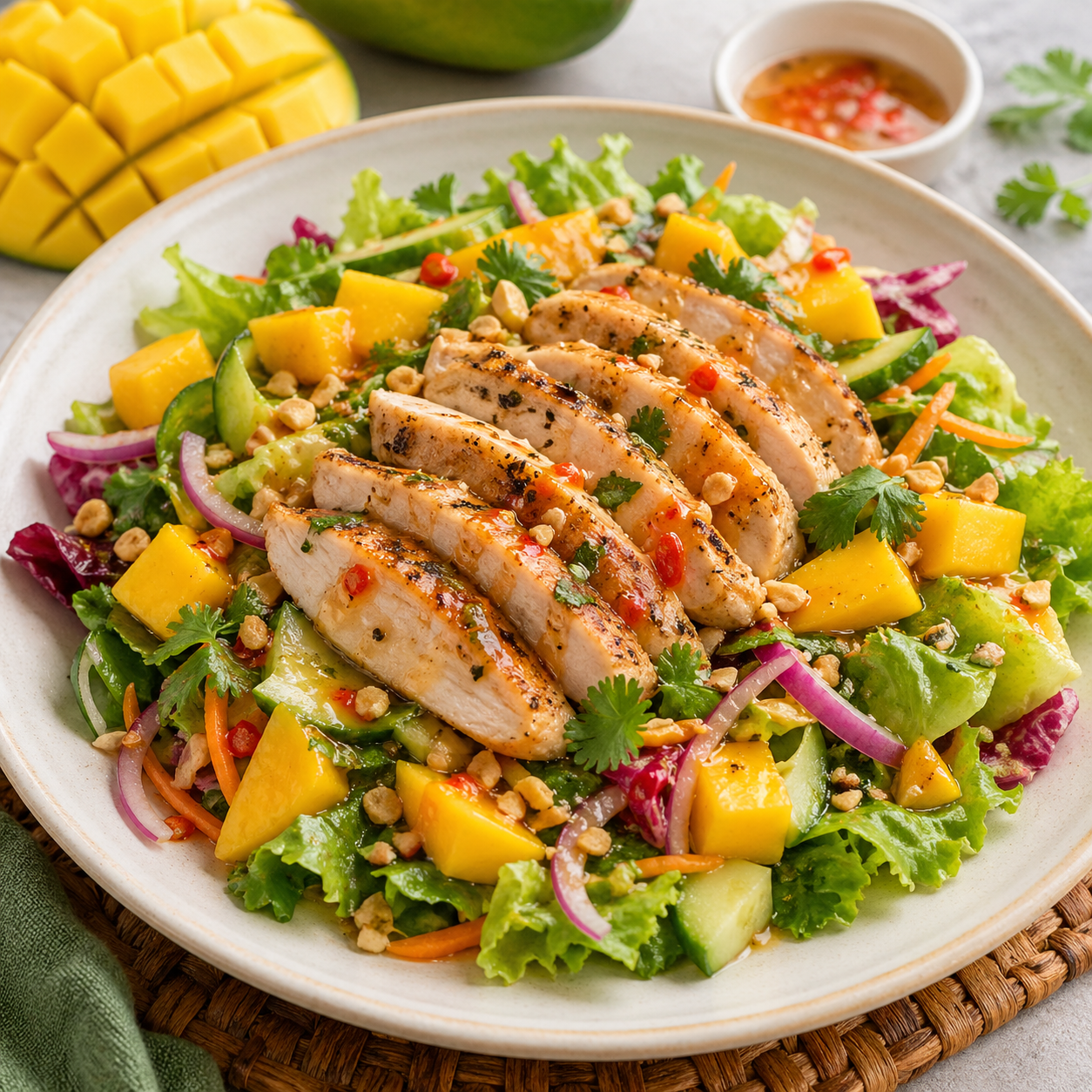 Ayam Salad Mangga Kedai Tiga Nyonya